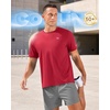 image:imageG Gradual Mens Cooling Running Shirts Moisture Wicking Breathable Workout TShirt UPF 50 Ice Performance Tee for AthleticRed