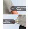 image:imageG Gradual Mens Cooling Running Shirts Moisture Wicking Breathable Workout TShirt UPF 50 Ice Performance Tee for AthleticWarm Grey