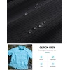 image:imageG Gradual Mens Fishing Shirts with Zipper Pockets UPF 50 Lightweight Cool Short Sleeve Button Down Shirts for Men HikingBlack