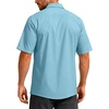 image:imageG Gradual Mens Fishing Shirts with Zipper Pockets UPF 50 Lightweight Cool Short Sleeve Button Down Shirts for Men HikingCapri