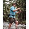 image:imageG Gradual Mens Fishing Shirts with Zipper Pockets UPF 50 Lightweight Cool Short Sleeve Button Down Shirts for Men HikingCapri