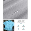 image:imageG Gradual Mens Fishing Shirts with Zipper Pockets UPF 50 Lightweight Cool Short Sleeve Button Down Shirts for Men HikingCool Grey