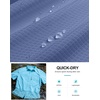 image:imageG Gradual Mens Fishing Shirts with Zipper Pockets UPF 50 Lightweight Cool Short Sleeve Button Down Shirts for Men HikingDusty Blue