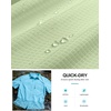 image:imageG Gradual Mens Fishing Shirts with Zipper Pockets UPF 50 Lightweight Cool Short Sleeve Button Down Shirts for Men HikingLight Green