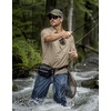 image:imageG Gradual Mens Fishing Shirts with Zipper Pockets UPF 50 Lightweight Cool Short Sleeve Button Down Shirts for Men HikingSage Green