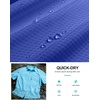 image:imageG Gradual Mens Fishing Shirts with Zipper Pockets UPF 50 Lightweight Cool Short Sleeve Button Down Shirts for Men HikingSky Vivid Blue