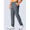 image:imageG Gradual Mens Golf Pants 303234 Stretch Work Dress Pants Lightweight Casual Slacks with Zipper PocketsDusty Blue