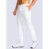 image:imageG Gradual Mens Golf Pants 303234 Stretch Work Dress Pants Lightweight Casual Slacks with Zipper PocketsWhite
