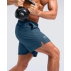 image:imageG Gradual Mens Workout Gym Shorts with 2 Zipper Pockets 7 5 9 Quick Dry Athletic Running Basketball Shorts for MenBlue