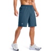 image:imageG Gradual Mens Workout Gym Shorts with 2 Zipper Pockets 7 5 9 Quick Dry Athletic Running Basketball Shorts for MenBlue