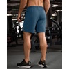 image:imageG Gradual Mens Workout Gym Shorts with 2 Zipper Pockets 7 5 9 Quick Dry Athletic Running Basketball Shorts for MenBlue