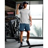 image:imageG Gradual Mens Workout Gym Shorts with 2 Zipper Pockets 7 5 9 Quick Dry Athletic Running Basketball Shorts for MenBlue