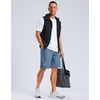 image:imageG Gradual Mens Workout Gym Shorts with 2 Zipper Pockets 7 5 9 Quick Dry Athletic Running Basketball Shorts for MenDusty Blue