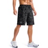 image:imageG Gradual Mens Workout Gym Shorts with 2 Zipper Pockets 7 5 9 Quick Dry Athletic Running Basketball Shorts for MenGrey Camo