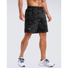 image:imageG Gradual Mens Workout Gym Shorts with 2 Zipper Pockets 7 5 9 Quick Dry Athletic Running Basketball Shorts for MenGrey Camo
