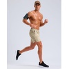 image:imageG Gradual Mens Workout Gym Shorts with 2 Zipper Pockets 7 5 9 Quick Dry Athletic Running Basketball Shorts for MenKhaki