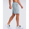 image:imageG Gradual Mens Workout Gym Shorts with 2 Zipper Pockets 7 5 9 Quick Dry Athletic Running Basketball Shorts for MenLight Grey