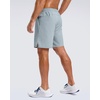 image:imageG Gradual Mens Workout Gym Shorts with 2 Zipper Pockets 7 5 9 Quick Dry Athletic Running Basketball Shorts for MenLight Grey