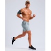 image:imageG Gradual Mens Workout Gym Shorts with 2 Zipper Pockets 7 5 9 Quick Dry Athletic Running Basketball Shorts for MenLight Grey