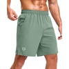 image:imageG Gradual Mens Workout Gym Shorts with 2 Zipper Pockets 7 5 9 Quick Dry Athletic Running Basketball Shorts for MenLodenfrost