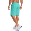 image:imageG Gradual Mens Workout Gym Shorts with 2 Zipper Pockets 7 5 9 Quick Dry Athletic Running Basketball Shorts for MenMint Green