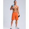 image:imageG Gradual Mens Workout Gym Shorts with 2 Zipper Pockets 7 5 9 Quick Dry Athletic Running Basketball Shorts for MenOrange