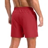 image:imageG Gradual Mens Workout Gym Shorts with 2 Zipper Pockets 7 5 9 Quick Dry Athletic Running Basketball Shorts for MenRed