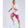 image:imageG Gradual Mens Workout Gym Shorts with 2 Zipper Pockets 7 5 9 Quick Dry Athletic Running Basketball Shorts for MenRose