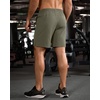 image:imageG Gradual Mens Workout Gym Shorts with 2 Zipper Pockets 7 5 9 Quick Dry Athletic Running Basketball Shorts for MenSage Green