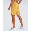 image:imageG Gradual Mens Workout Gym Shorts with 2 Zipper Pockets 7 5 9 Quick Dry Athletic Running Basketball Shorts for MenYellow