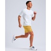 image:imageG Gradual Mens Workout Gym Shorts with 2 Zipper Pockets 7 5 9 Quick Dry Athletic Running Basketball Shorts for MenYellow