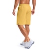 image:imageG Gradual Mens Workout Gym Shorts with 2 Zipper Pockets 7 5 9 Quick Dry Athletic Running Basketball Shorts for MenYellow