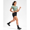 image:imageG Gradual Womens Running Shorts with Mesh Liner 3 Workout Athletic Shorts for Women with Phone PocketsBlack