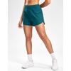 image:imageG Gradual Womens Running Shorts with Mesh Liner 3 Workout Athletic Shorts for Women with Phone PocketsBorealis Green