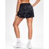 image:imageG Gradual Womens Running Shorts with Mesh Liner 3 Workout Athletic Shorts for Women with Phone PocketsGrey Camo