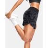 image:imageG Gradual Womens Running Shorts with Mesh Liner 3 Workout Athletic Shorts for Women with Phone PocketsGrey Camo