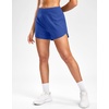 image:imageG Gradual Womens Running Shorts with Mesh Liner 3 Workout Athletic Shorts for Women with Phone PocketsNeon Blue