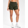 image:imageG Gradual Womens Running Shorts with Mesh Liner 3 Workout Athletic Shorts for Women with Phone PocketsOlive