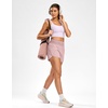 image:imageG Gradual Womens Running Shorts with Mesh Liner 3 Workout Athletic Shorts for Women with Phone PocketsPink