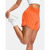 image:imageG Gradual Womens Running Shorts with Mesh Liner 3 Workout Athletic Shorts for Women with Phone PocketsPoppy