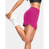 image:imageG Gradual Womens Running Shorts with Mesh Liner 3 Workout Athletic Shorts for Women with Phone PocketsSizzling Pink