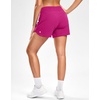 image:imageG Gradual Womens Running Shorts with Mesh Liner 3 Workout Athletic Shorts for Women with Phone PocketsSizzling Pink