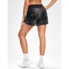 image:imageG Gradual Womens Running Shorts with Mesh Liner 3 Workout Athletic Shorts for Women with Phone PocketsTie Dye Black