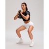 image:imageG Gradual Womens Running Shorts with Mesh Liner 3 Workout Athletic Shorts for Women with Phone PocketsWhite