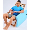 image:imageMens Sun Shirts UPF 50 Swim Short Sleeve TShirts Workout Dry Fit Tee for Pool Beach Trip Gradient Vivid Blue XXL
