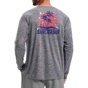 image:imageMens Sun Protection Shirts UPF 50 Rash Guard for Men Swim Long Sleeve Hiking Fishing Athletic Workout ShirtCoconut Tree
