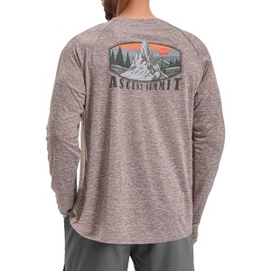 image:imageMens Sun Protection Shirts UPF 50 Rash Guard for Men Swim Long Sleeve Hiking Fishing Athletic Workout ShirtPeak a