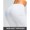 image:imageG Gradual Bermuda Shorts for Women with Pockets 12 Knee Length Womens High Waisted Stretch Long Shorts Walking CasualCWhiteXXL
