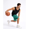image:imageG Gradual Mens Basketball Shorts with Zipper Pockets Lightweight Quick Dry 11 Long Shorts for Men Athletic GymGreen