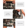 image:imageG Gradual Mens Basketball Shorts with Zipper Pockets Lightweight Quick Dry 11 Long Shorts for Men Athletic GymGreen Camo
